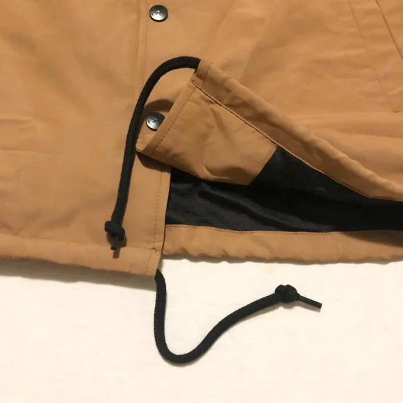 Zoo York Mens Jacket Size Medium Button Up Removable Hood - Picture 8 of 16